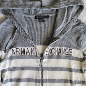 Armani Exchange zipper sweatshirt